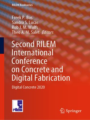 cover image of Second RILEM International Conference on Concrete and Digital Fabrication
